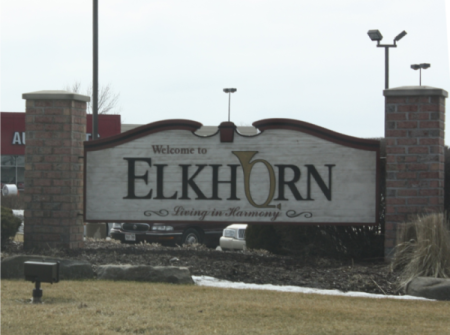 Welcome To Elkhorn Sign